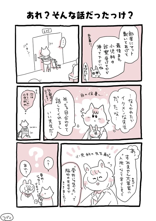 頭蓋骨にヒビ？！事件4/9