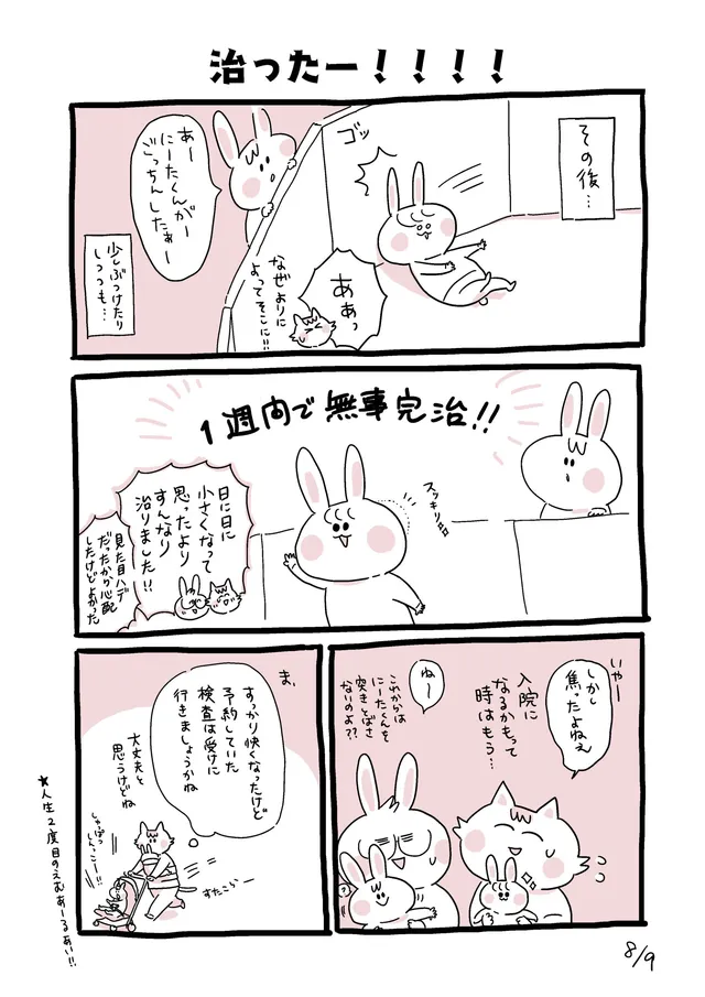 頭蓋骨にヒビ？！事件8/9