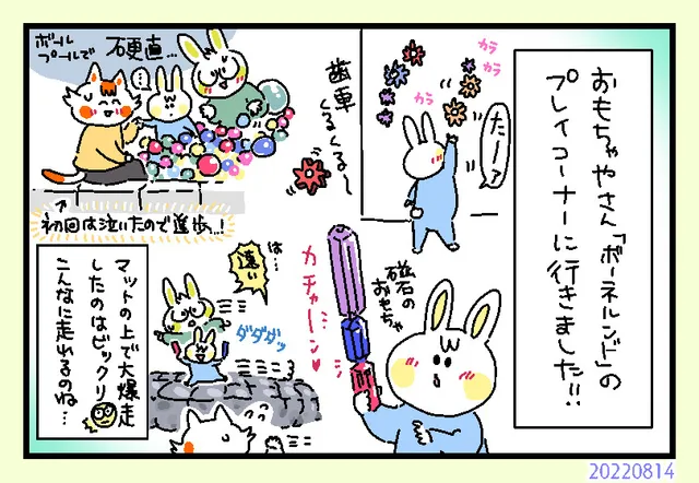 ボーネルンド行ったよ！
